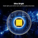 USB Rechargeable Flashlight High Power OSL COB White Strong Resistant Portable Camping Emergency LED Lighting Black Long