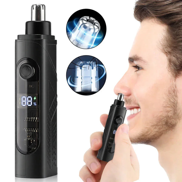 Electric Nose Hair Trimmer Implement Shaver Clipper Men Women Ear Neck Eyebrow Trimmer Shaver Man Clean Trimer Razor Remover Kit